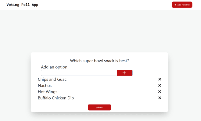 Voting Poll App